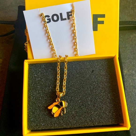 bee necklace by golf wang